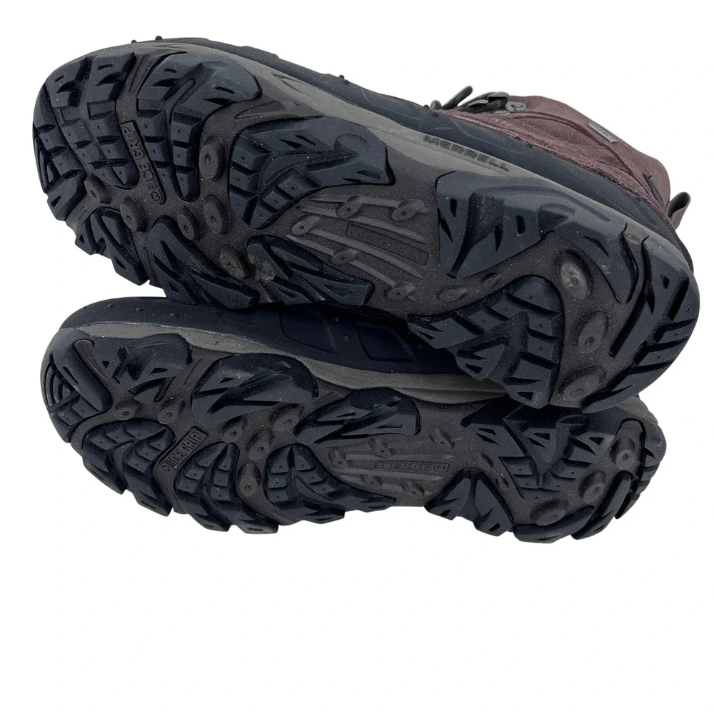 Merrell Moab Polar Waterproof Hiking Boots Mens 10 Espresso J21147